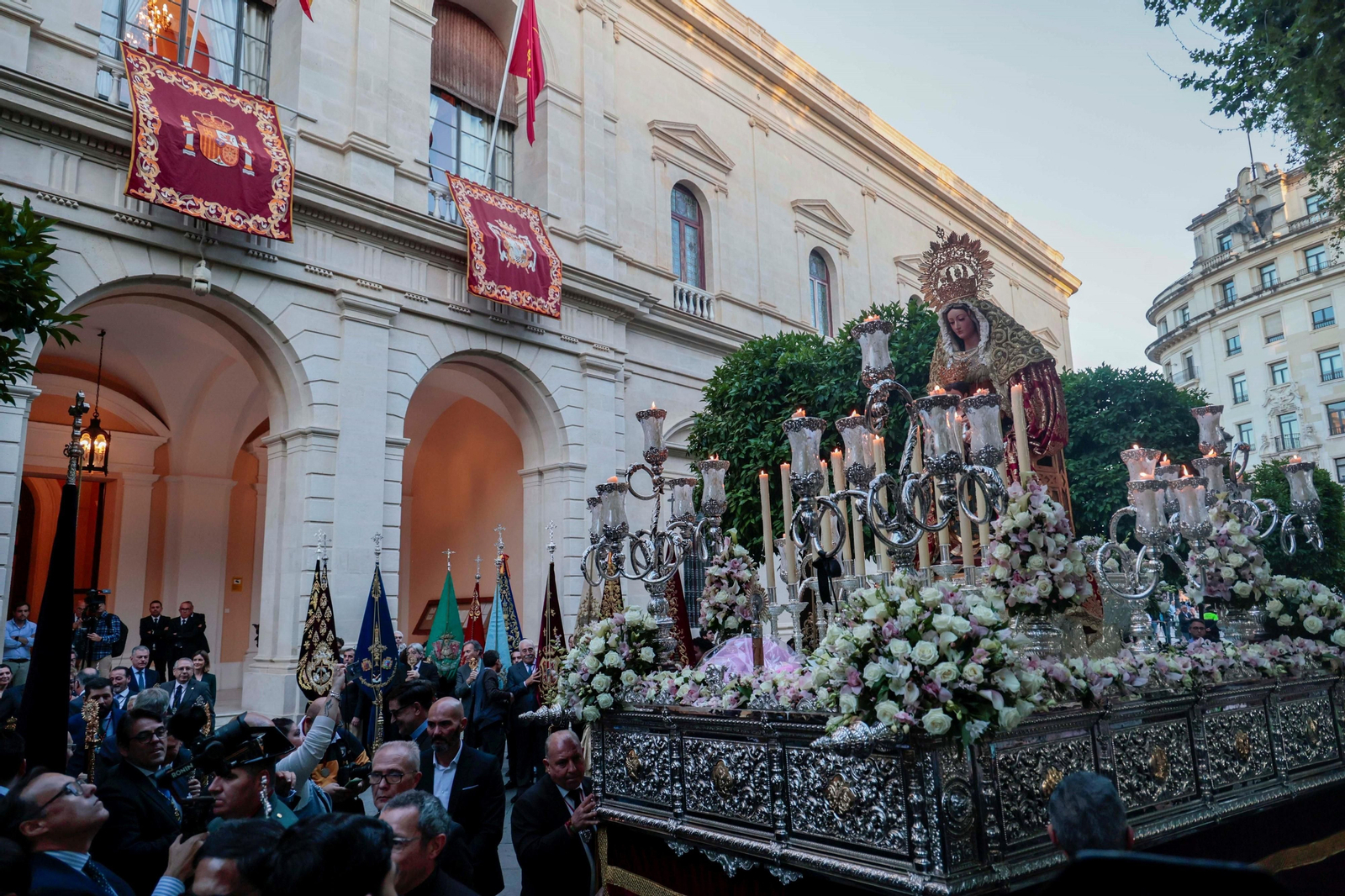 Procesión de la Candelaria Madre de Dios hasta la basílica del Gran Poder