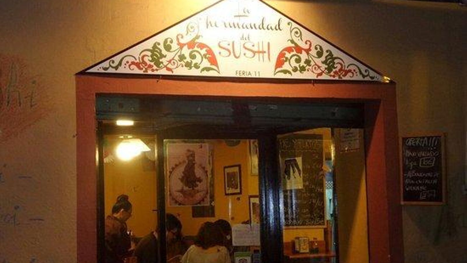 El original establecimiento de La Hermandad del Sushi