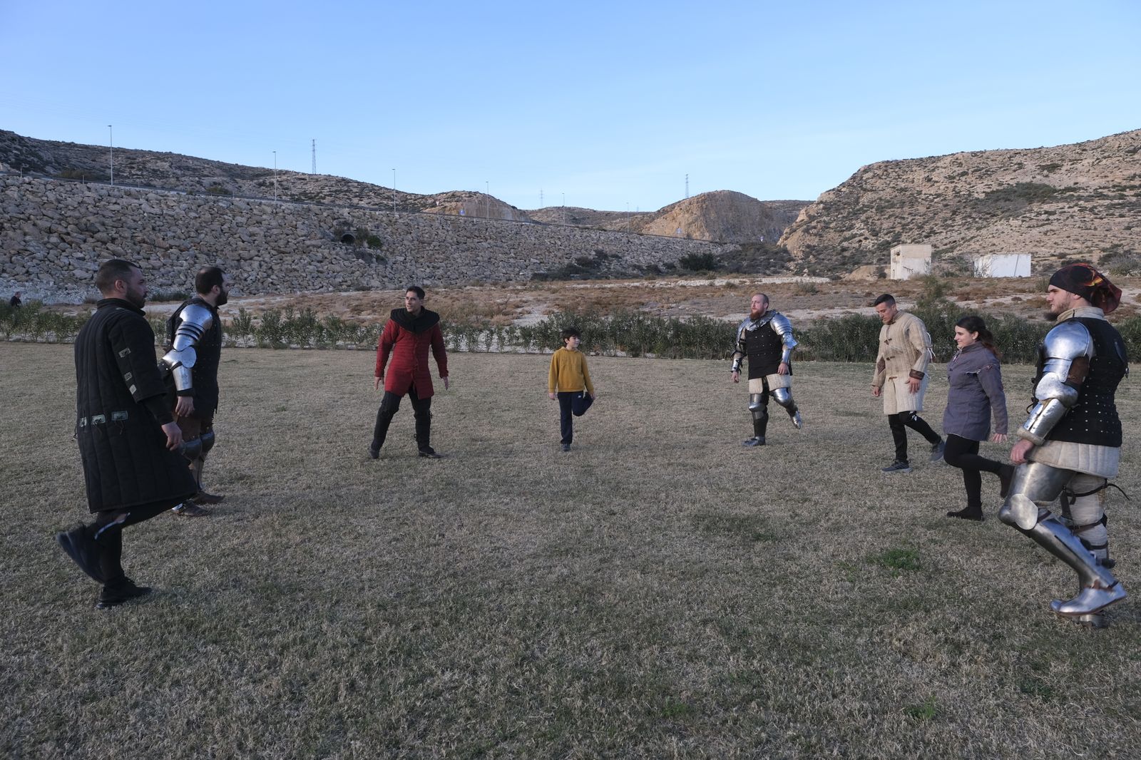 Fotogalería de los combates medievales en Almería