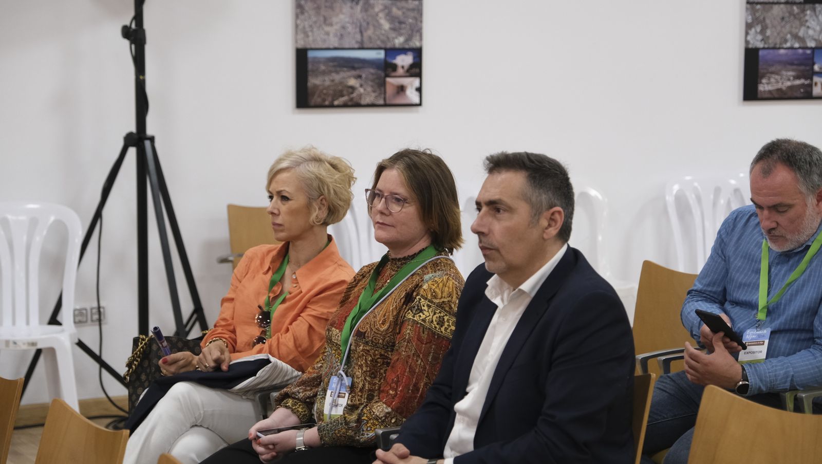 Imágenes de las jornadas de la CUCN sobre el agua en la Expolevante de Níjar.