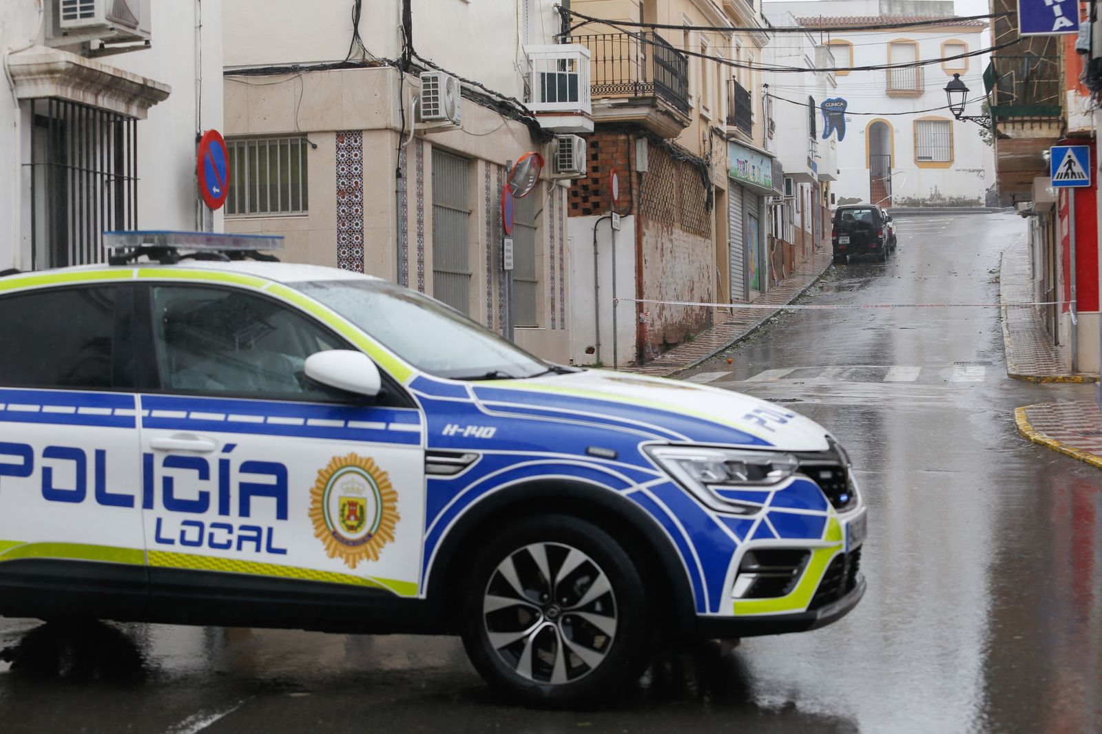 Fotos del temporal de lluvia y viento por la borrasca Kristin en el Campo de Gibraltar