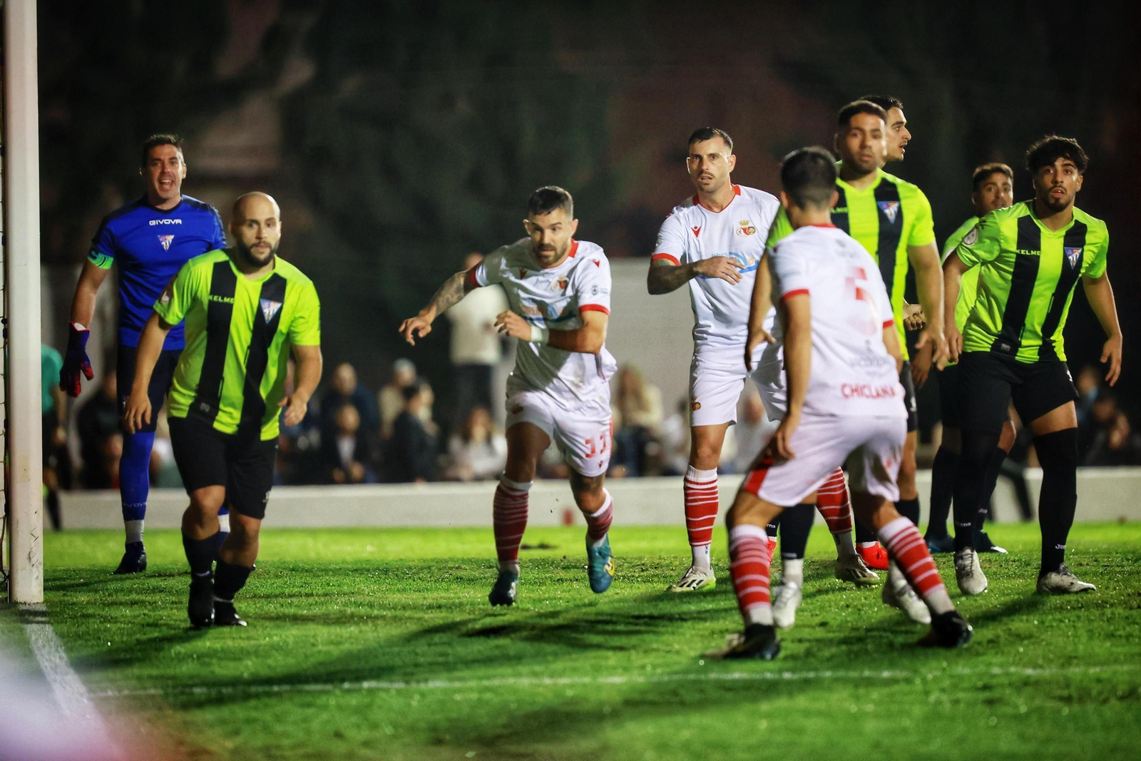 Las imágenes del partido entre el Chiclana CF y el Melilla CD