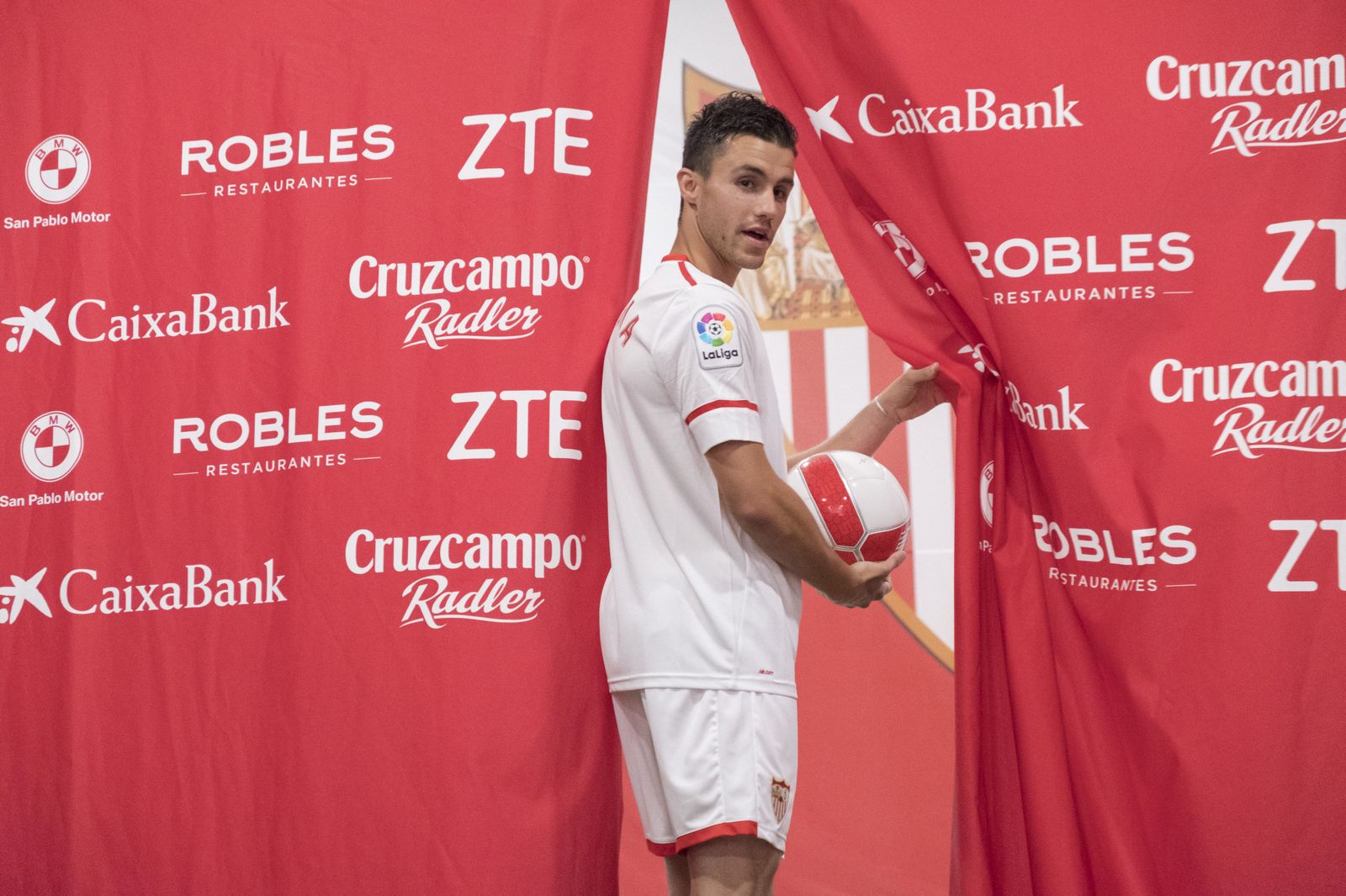 Corchia, cuando fue presentado el verano pasado.