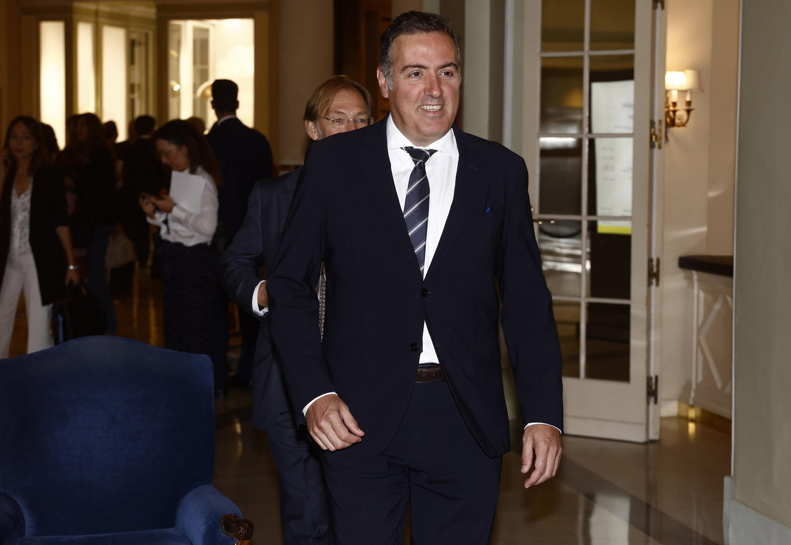 Foro Joly con Juanma Moreno en Madrid, todas las imágenes