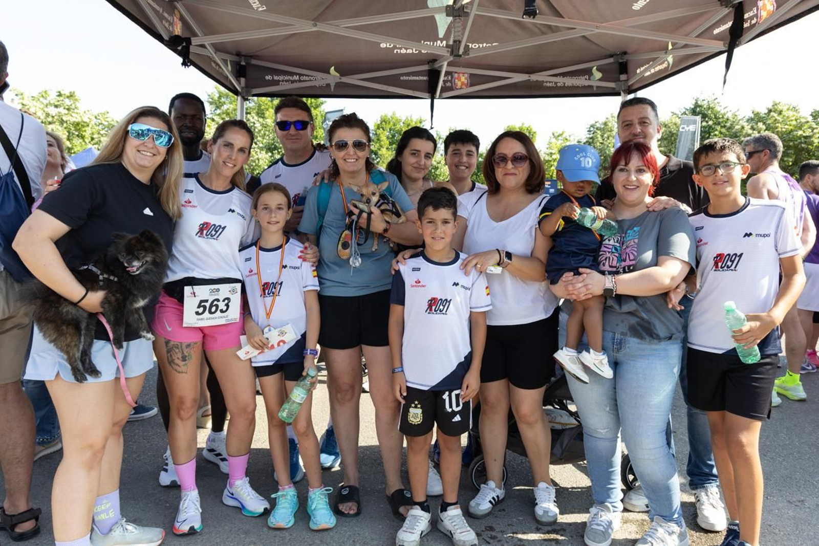 La quinta edición de la Carrera Solidaria Jaén Ruta 091 (I)