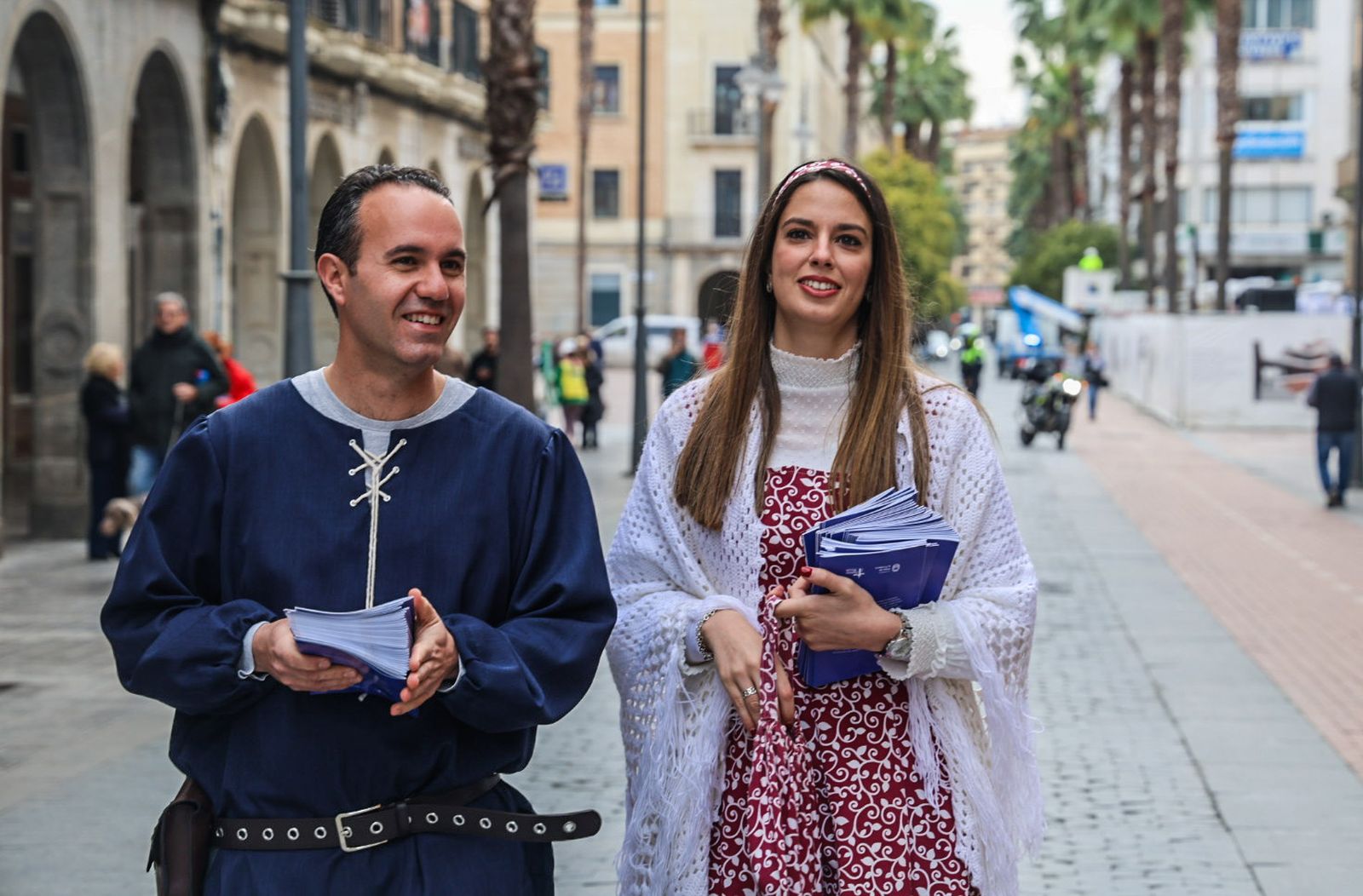 Fotografías de la presentación de la XXIV Feria Medieval del Descubrimiento de Palos de la Frontera