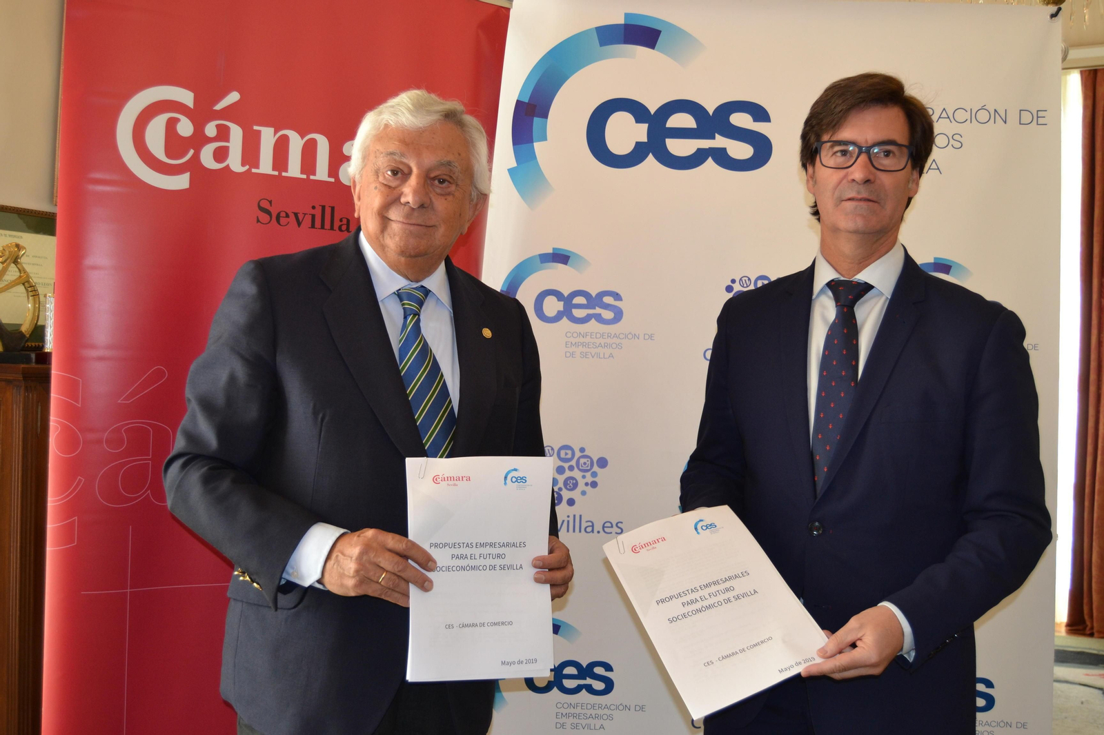 Francisco Herrero, a la izquierda, y Miguel Rus, en una imagen de archivo.