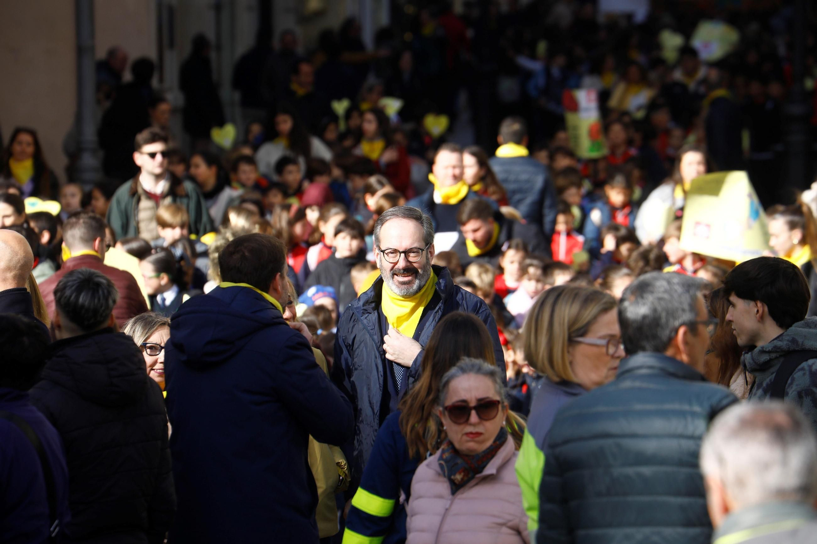 Más de un millar de niños marchan por Córdoba contra el cáncer infantil