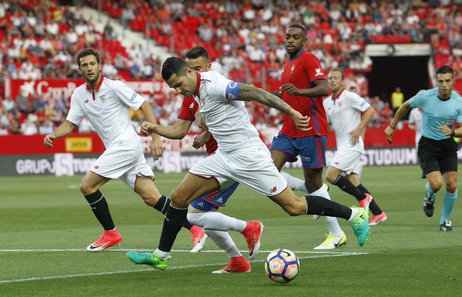 El Sevilla FC-Osasuna, en imágenes