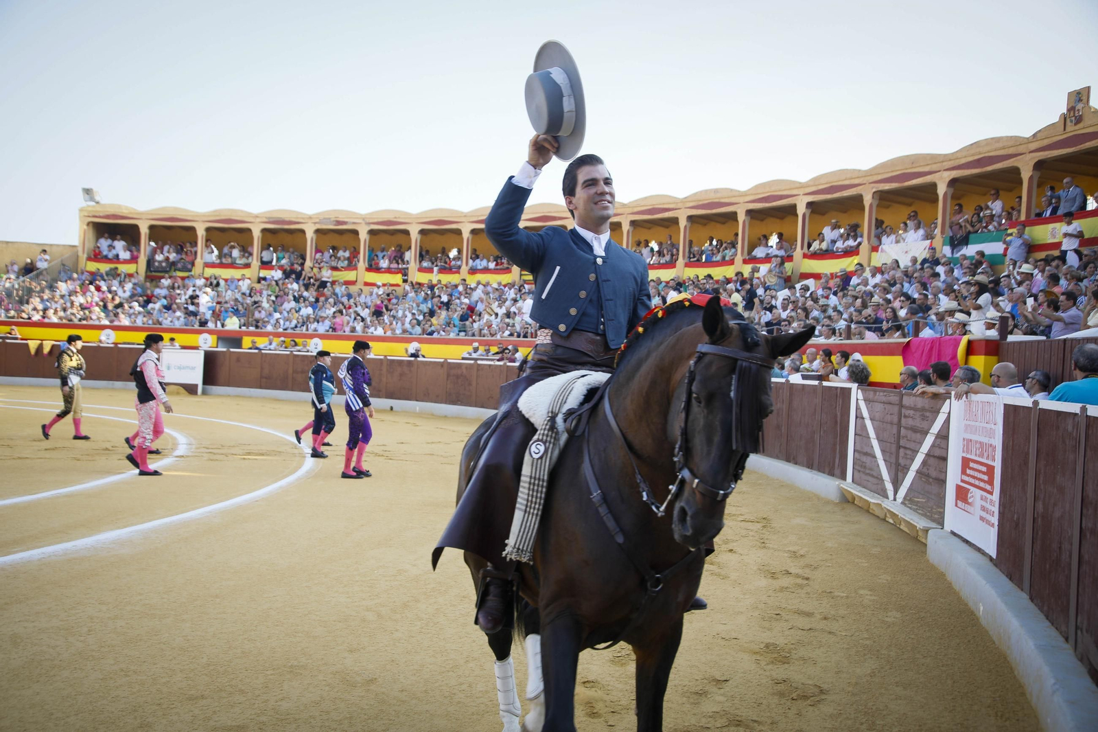 Corrida de toros Berja con un toro indultado, en imágenes