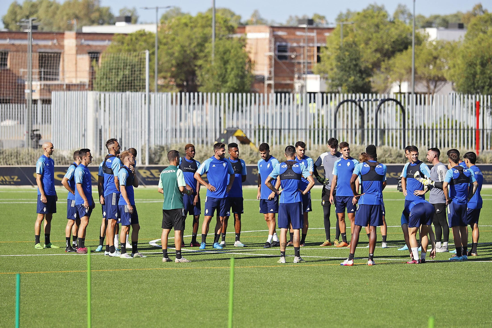 Imágenes del entrenamiento del Recreativo de Huelva