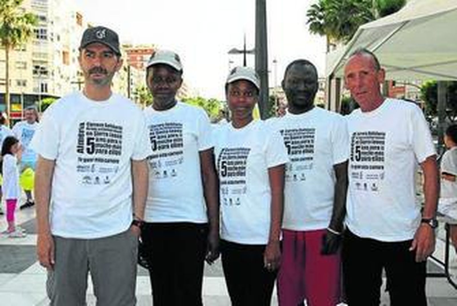 Almería gana la carrera contra la esclavitud infantil en Sierra Leona