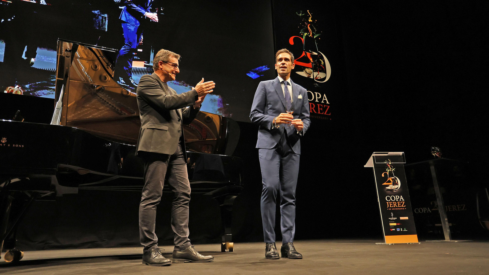 Ismael Jordi y Pitu Roca en Copa Jerez