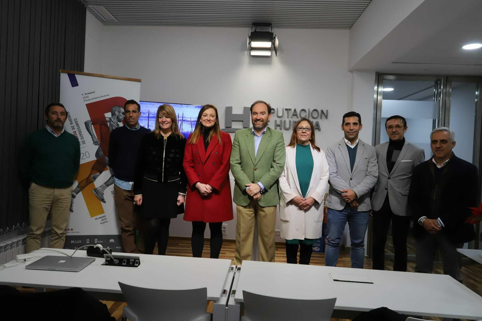 Imagen previa del acto de presentación de esta mañana