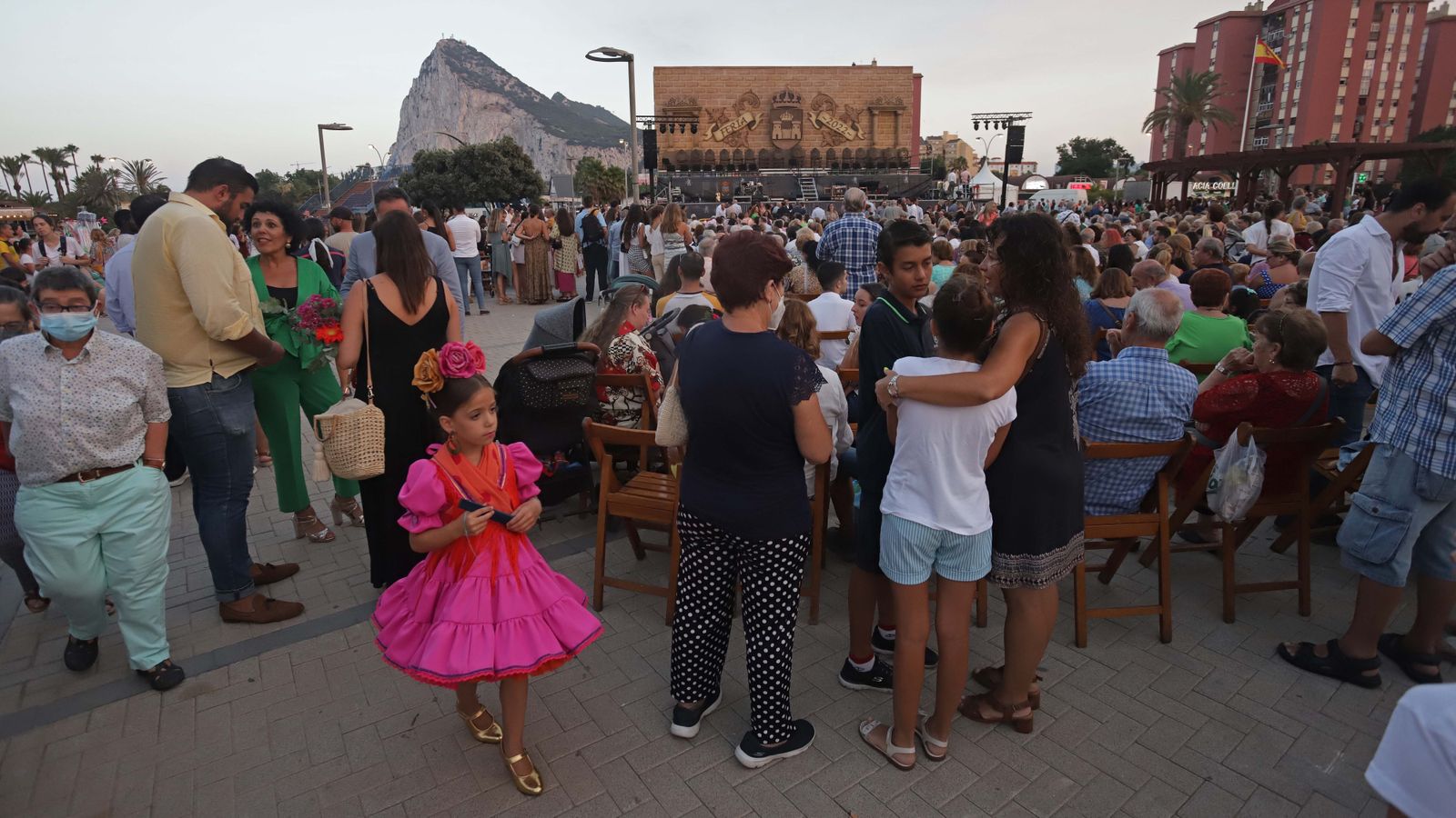 Fotos de la Coronación de las Reinas y Damas de la Feria de La Línea 2022