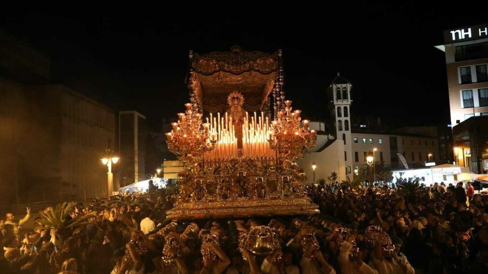 María Santísima de la Esperanza en el año 2019.