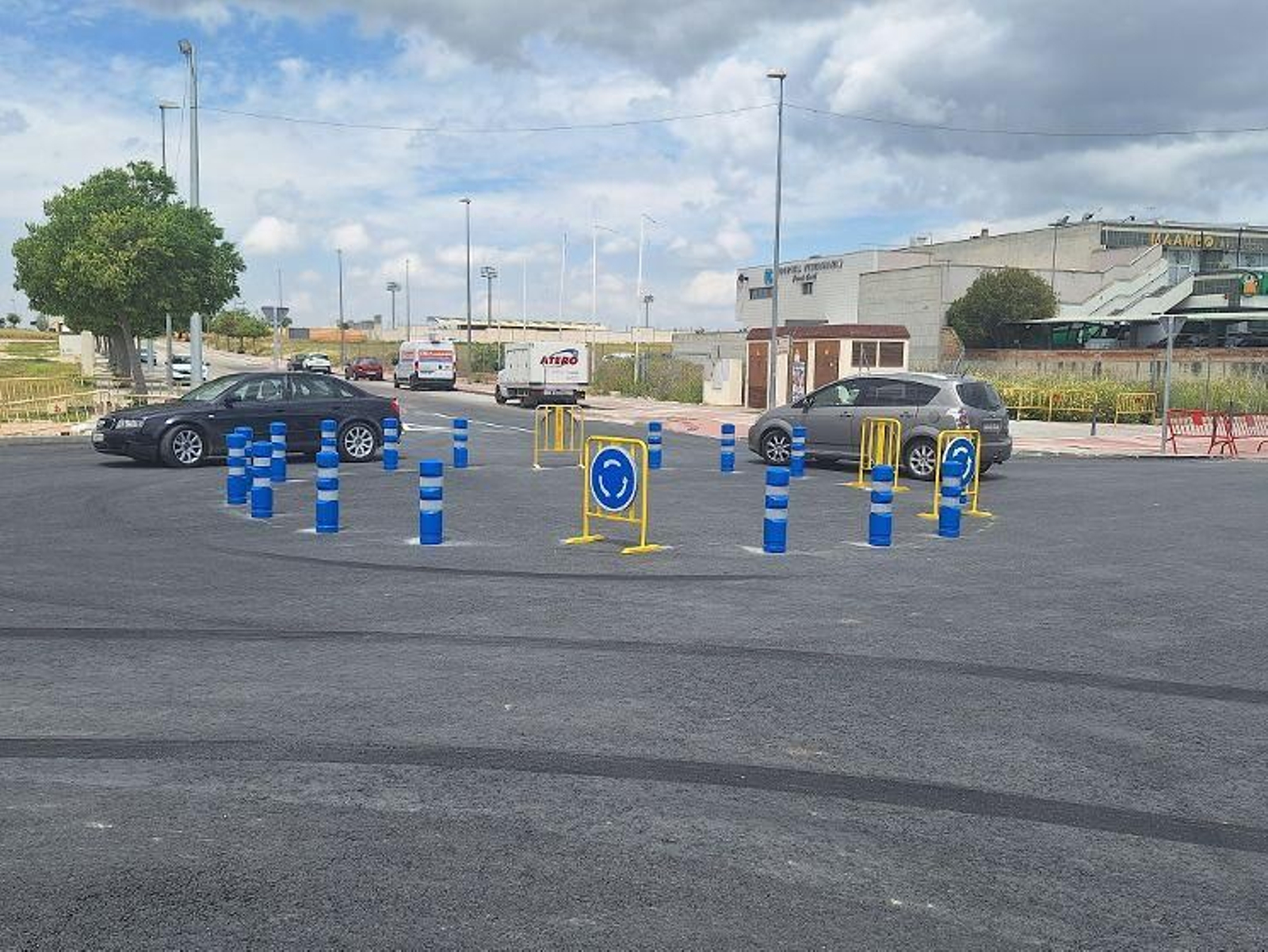 Nueva glorieta entre la calle Montalbán y la Avenida Presidente Adolfo Suárez