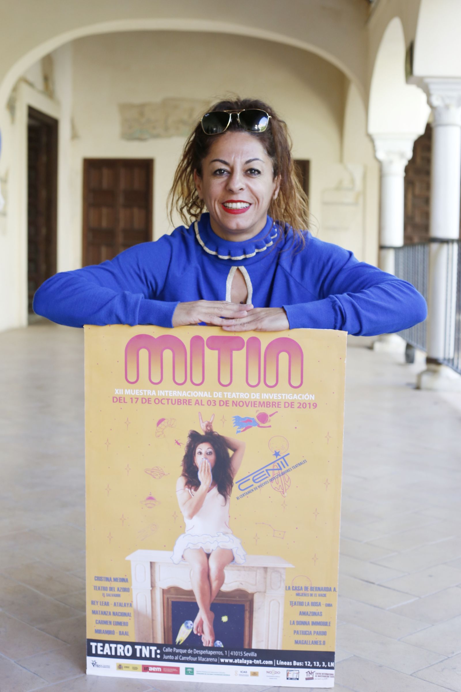 Cristina Medina, protagonista del espectáculo 'Lunátika'.