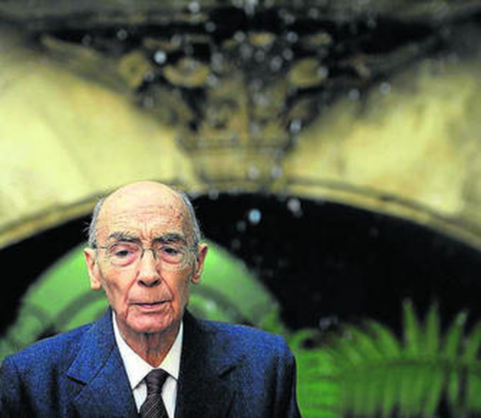El escritor portugués José Saramago.
