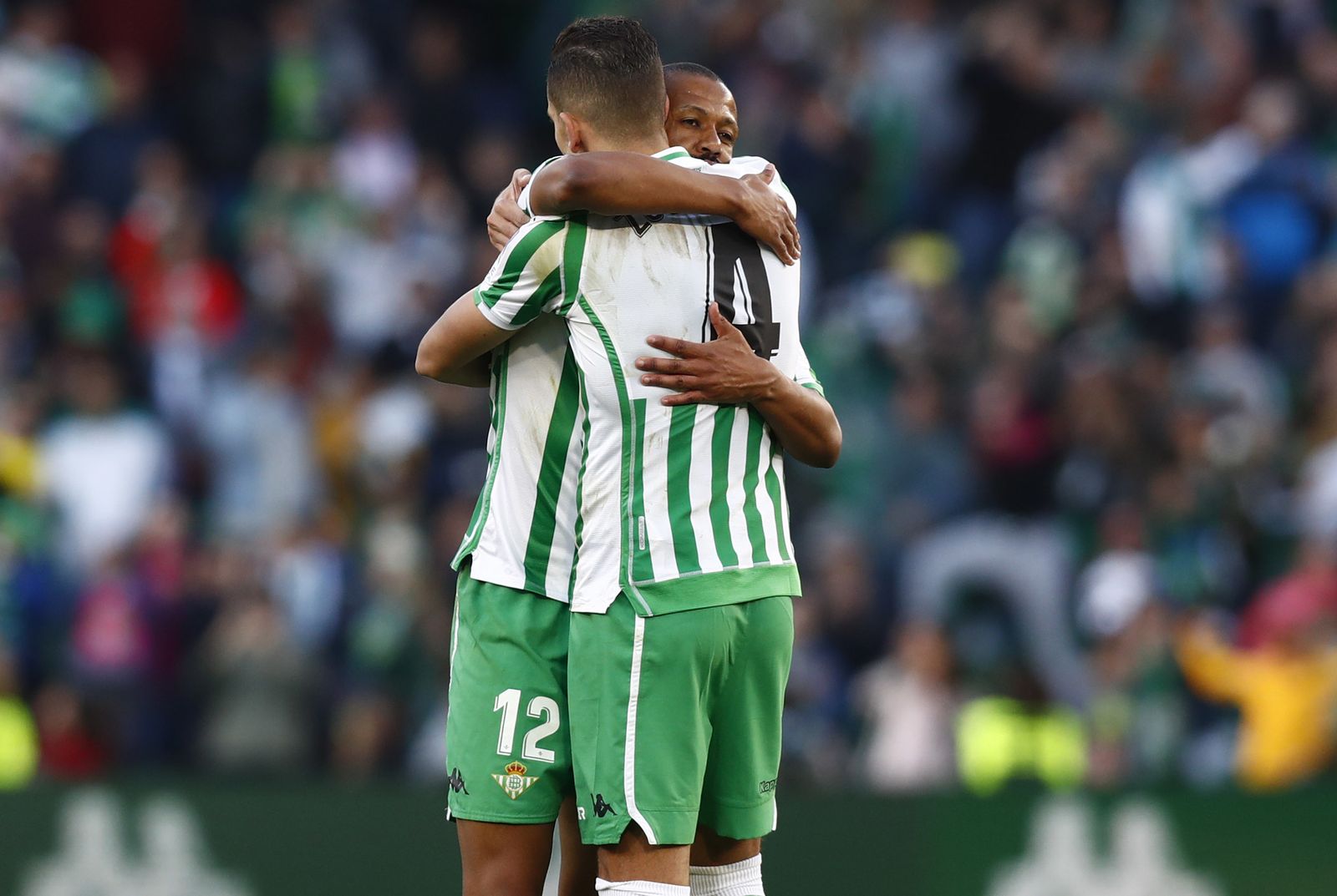 El Betis-Atlético de Madrid, en imágenes