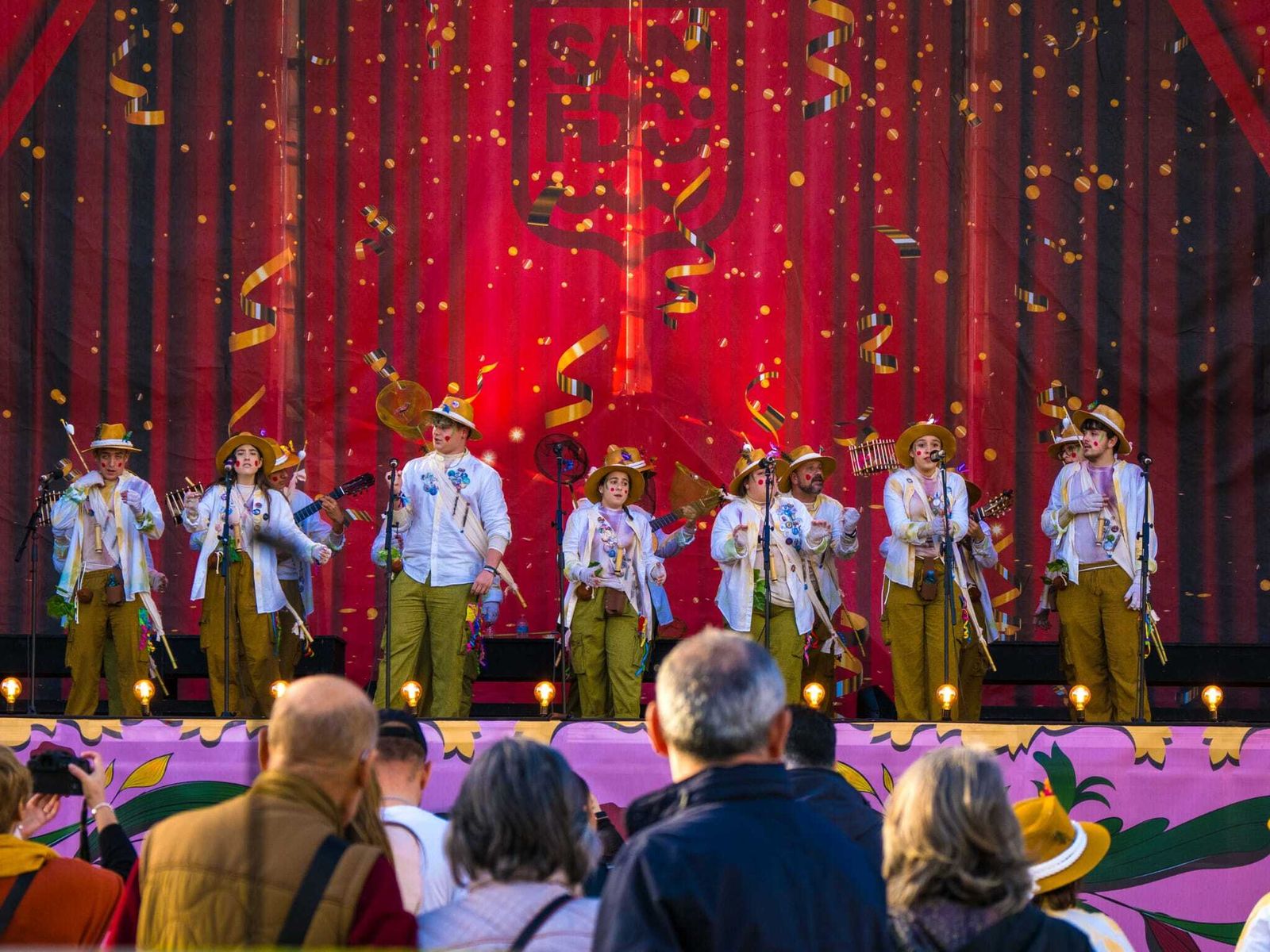 Carnaval para el público infantil en San Fernando, en imágenes
