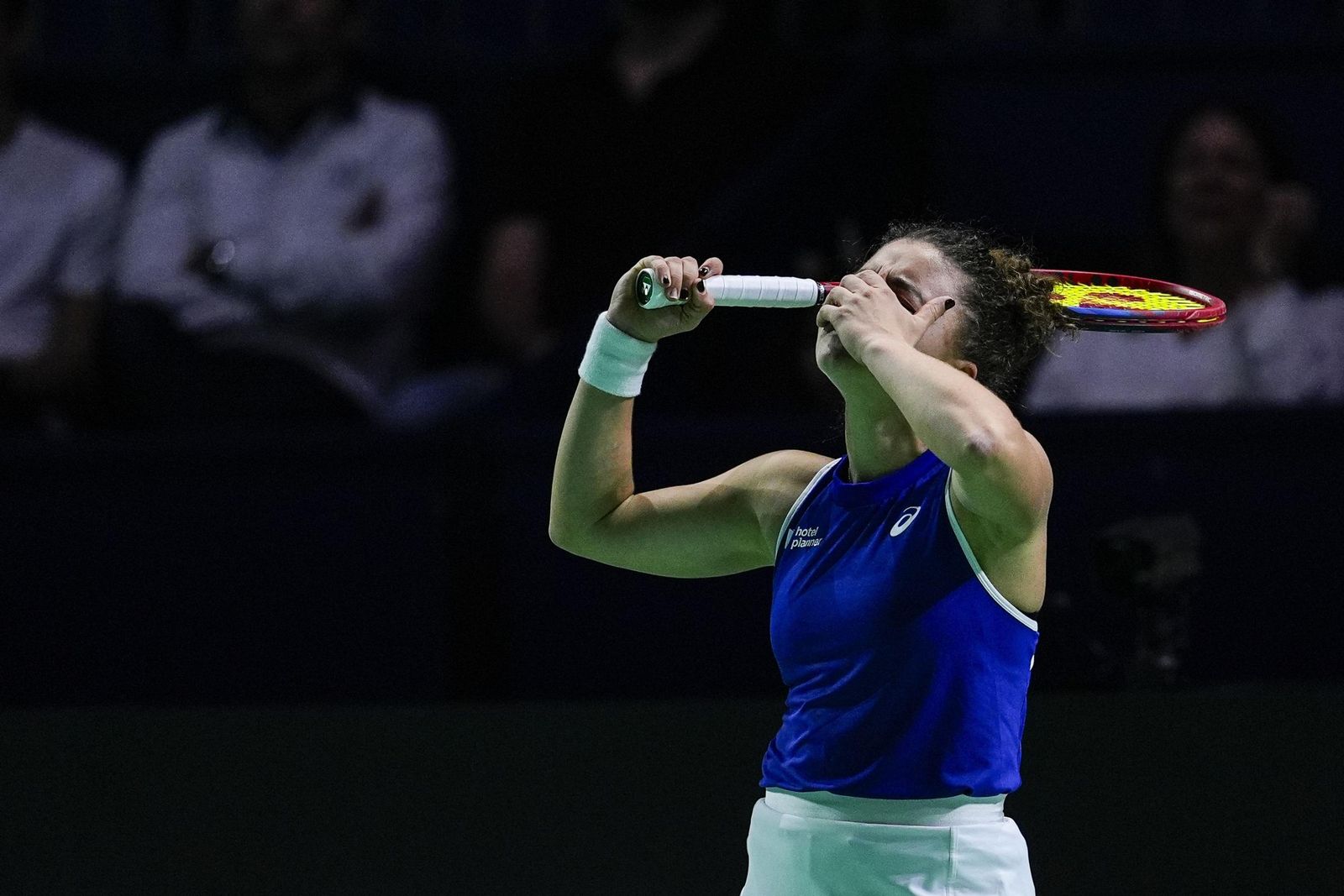 El Italia-Japón de la Billie Jean King en Málaga, en fotos