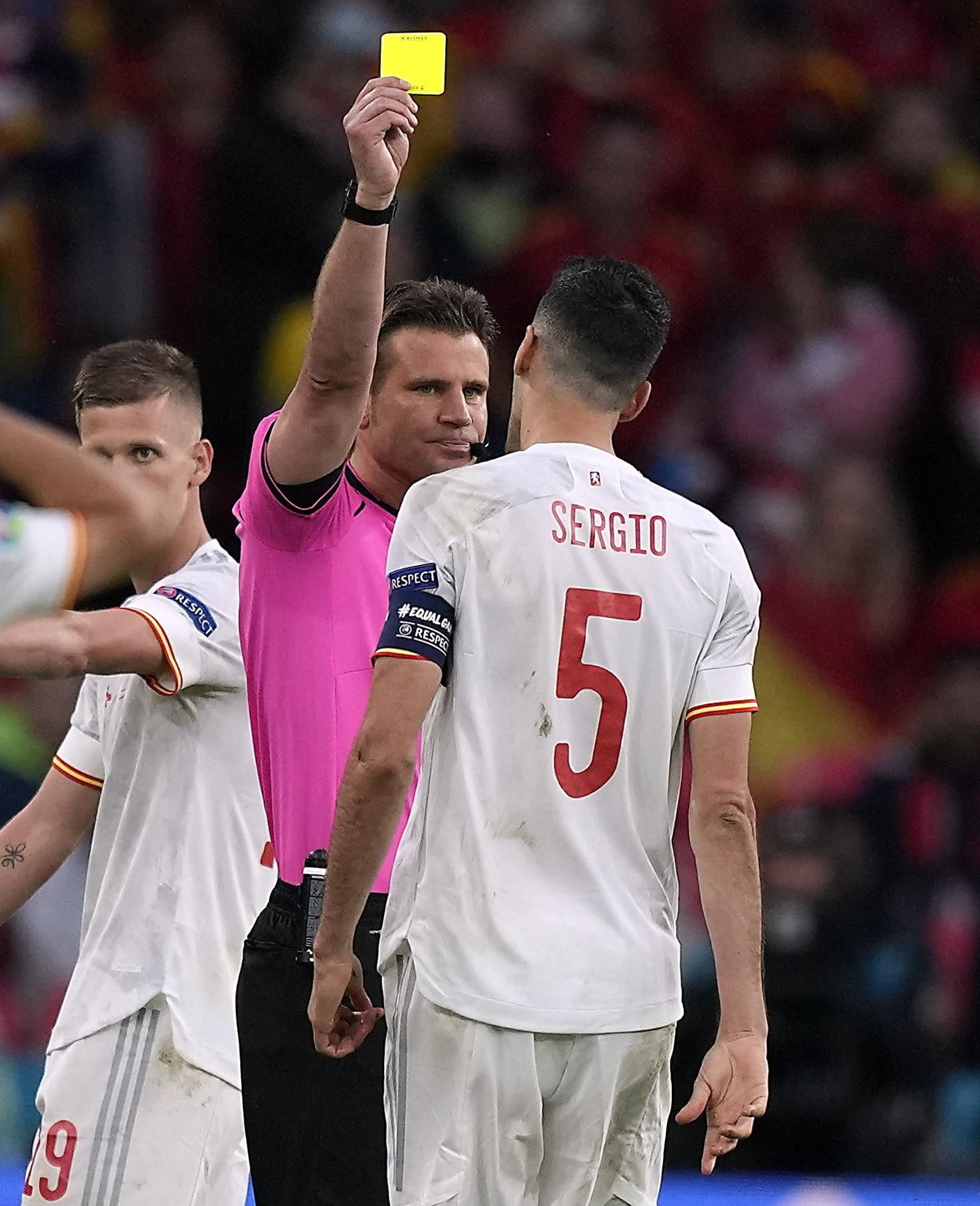 Las imágenes de la semifinal Italia-España de Eurocopa