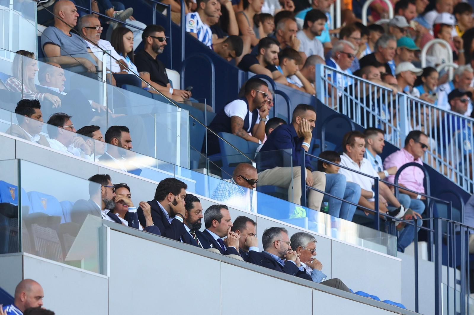 El Málaga CF-Melilla, en fotos