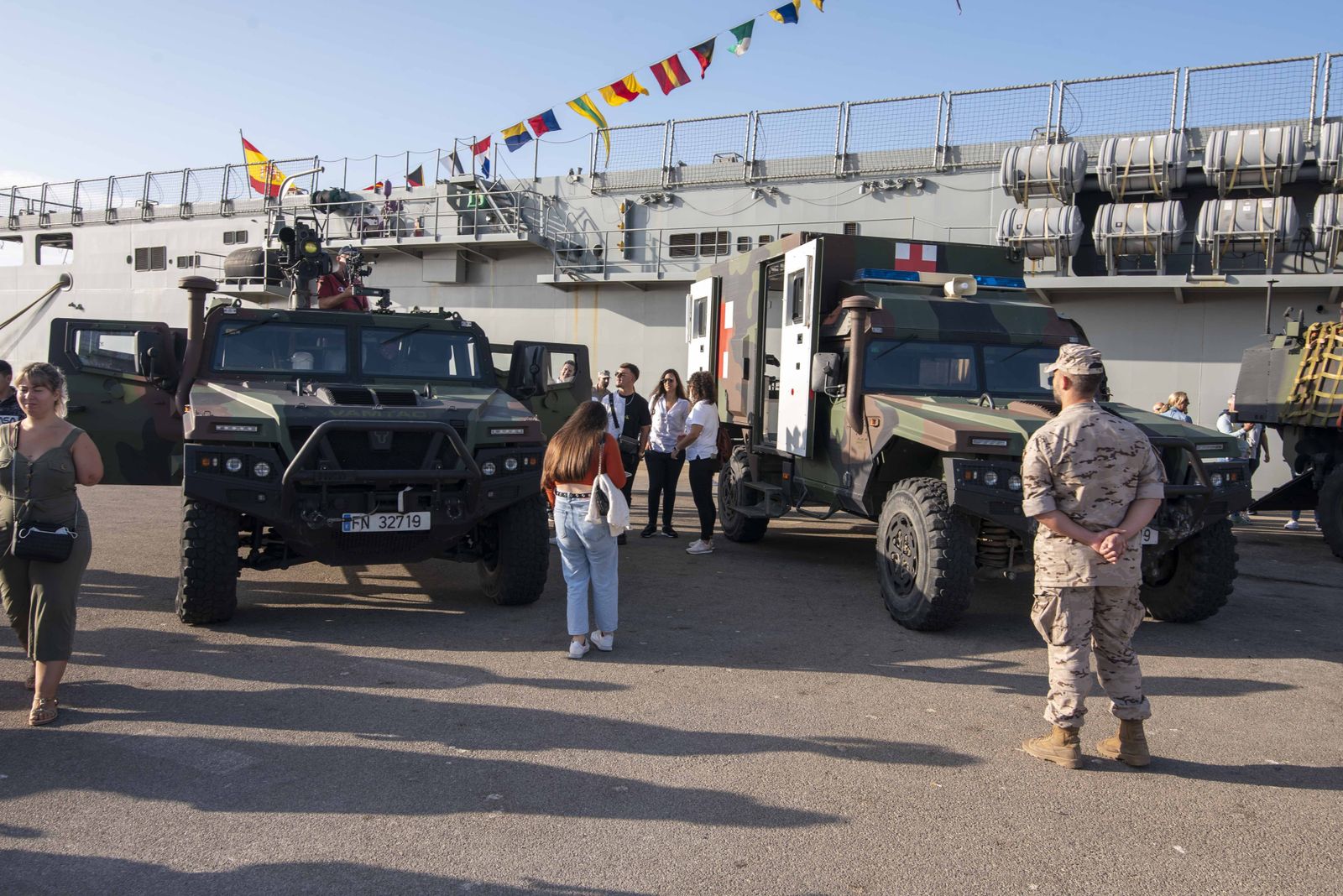 Un día de puertas abiertas en la Base de Rota