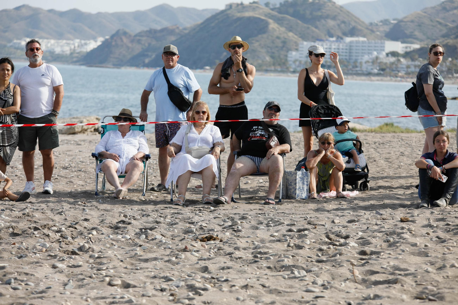 La carrera de cintas y la exhibición de caballos de los Moros y Cristianos de Mojácar, en imágenes