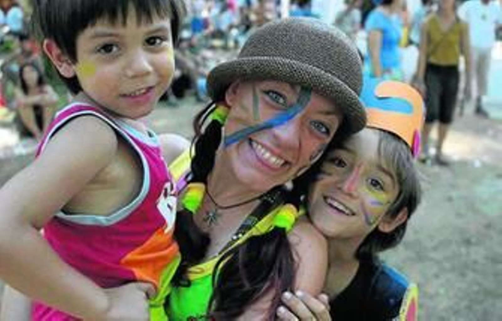 Los niños tienen también su parte de protagonismo.