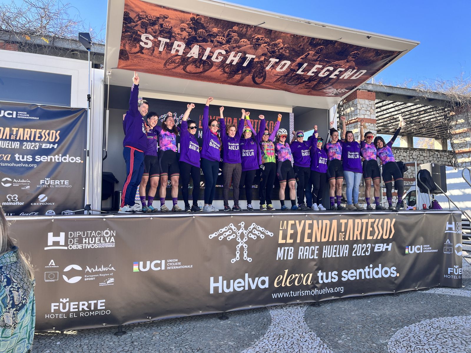 Imágenes de la tercera etapa de la Leyenda de Tartessos by BH 2023