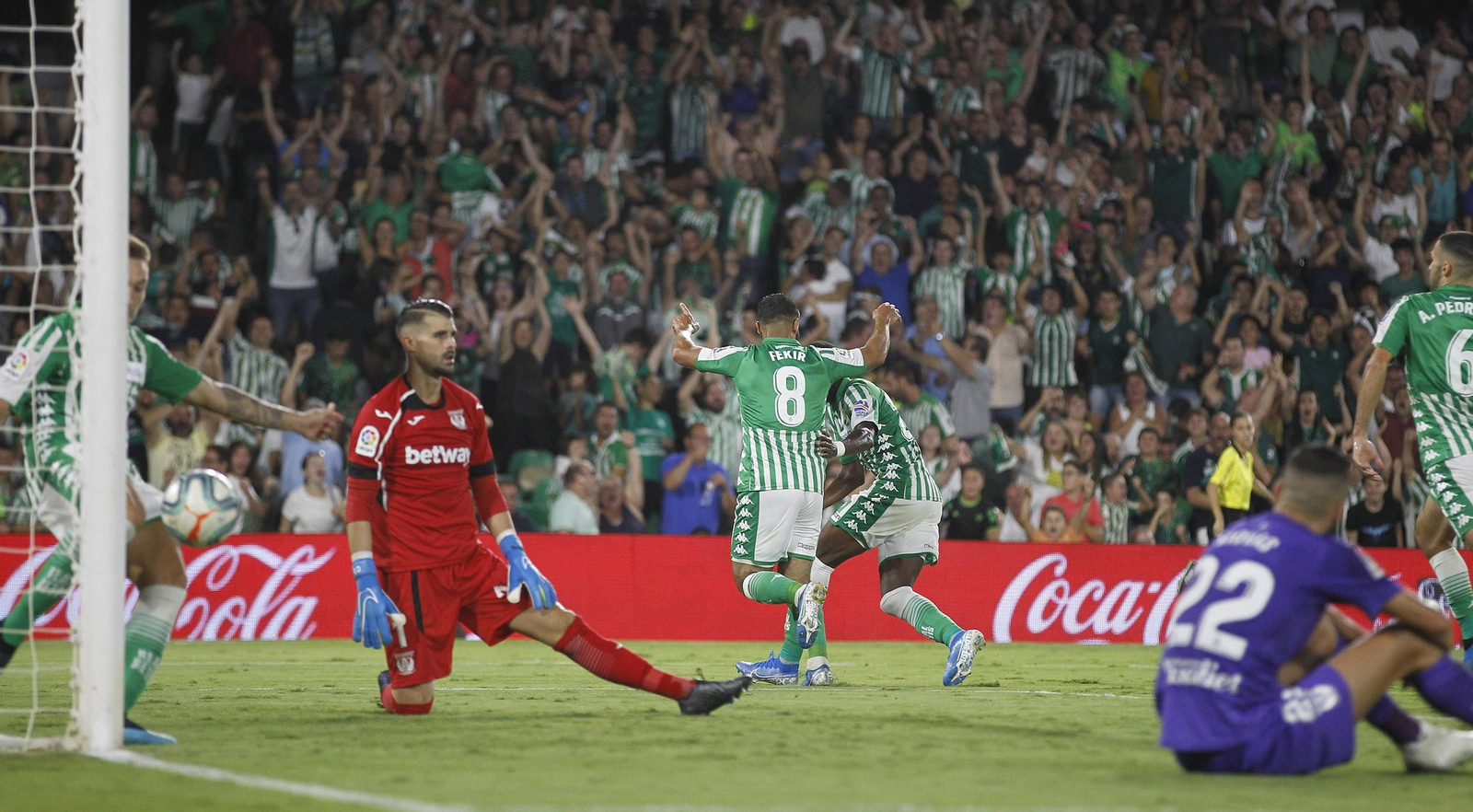 El Real Betis-Leganés, en imágenes