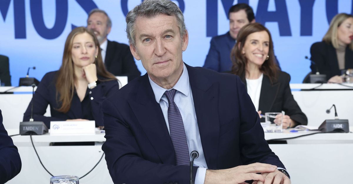 Feijóo: "La gente ya no soporta a Pedro Sánchez"