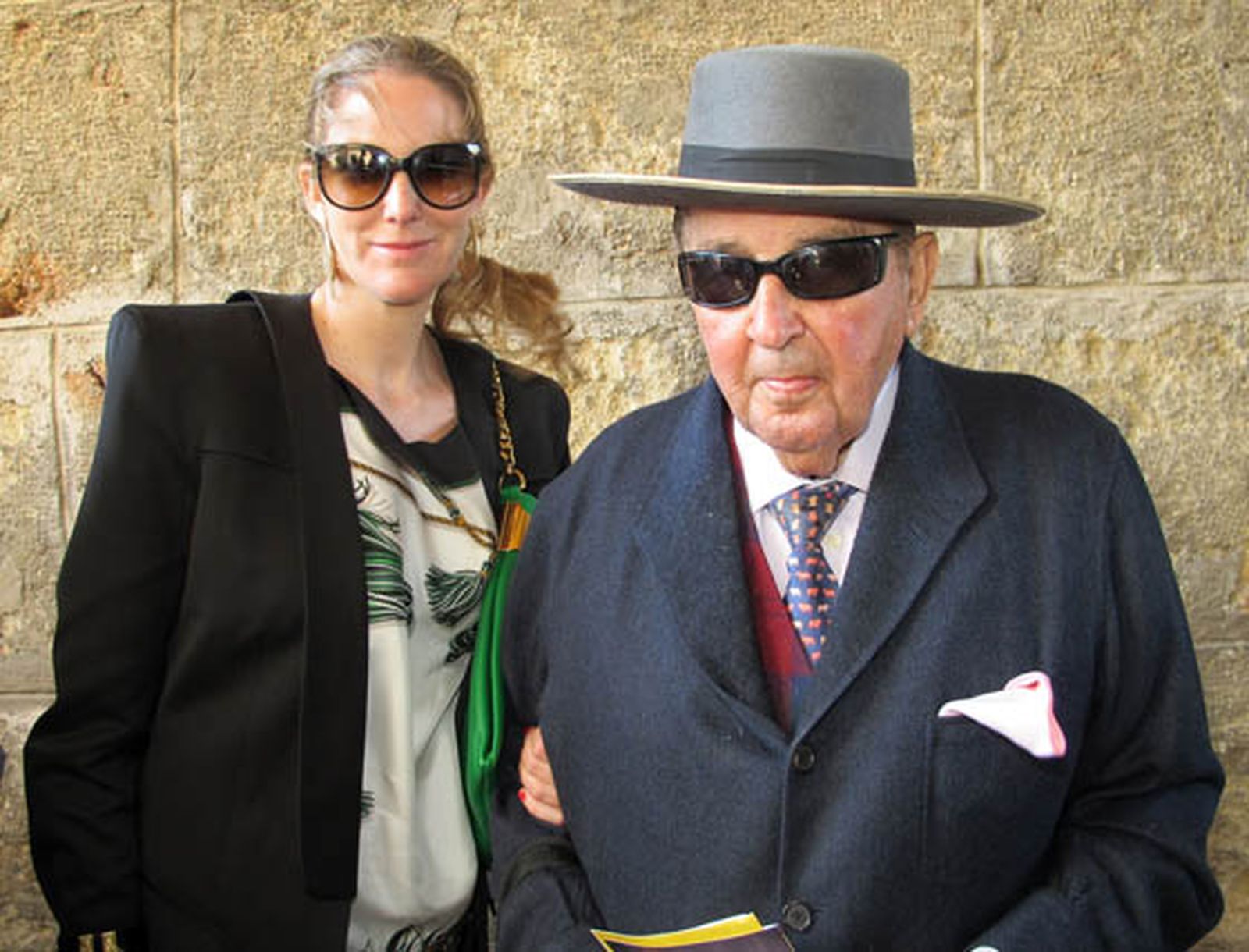 La diseñadora Sol Bohórquez con el ganadero Fermín Bohórquez.

Foto: Victoria Ramírez