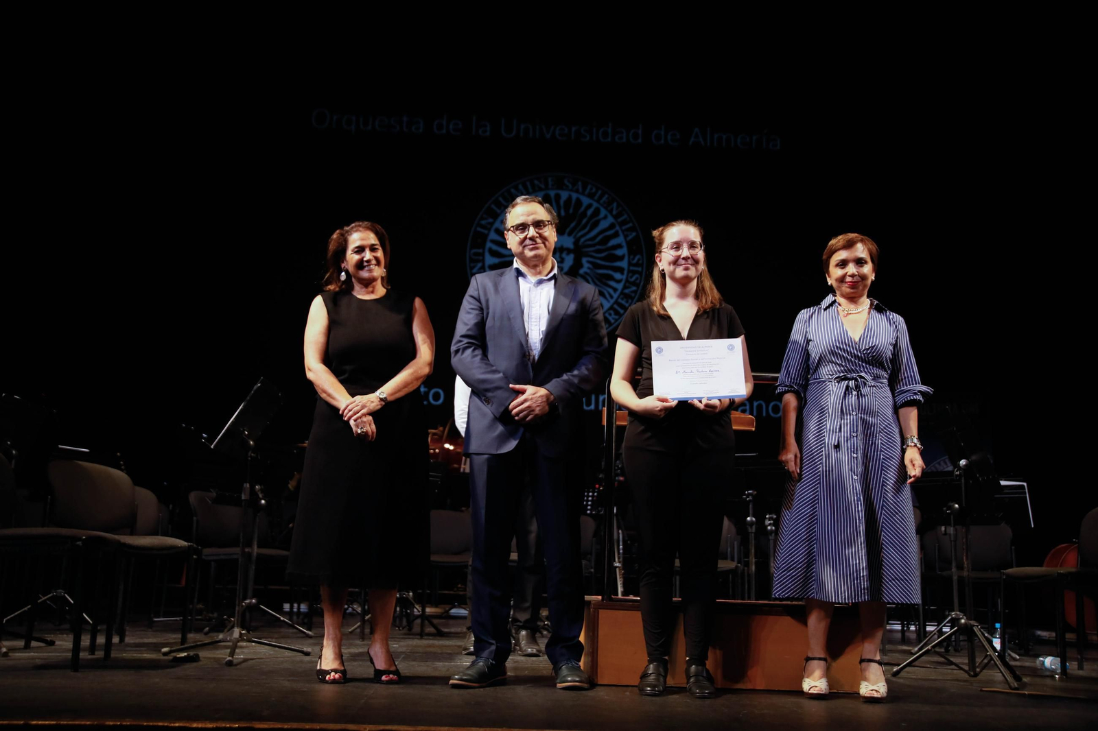El concierto de la Orquesta de la UAL en el Auditorio Maestro Padilla, en imágenes