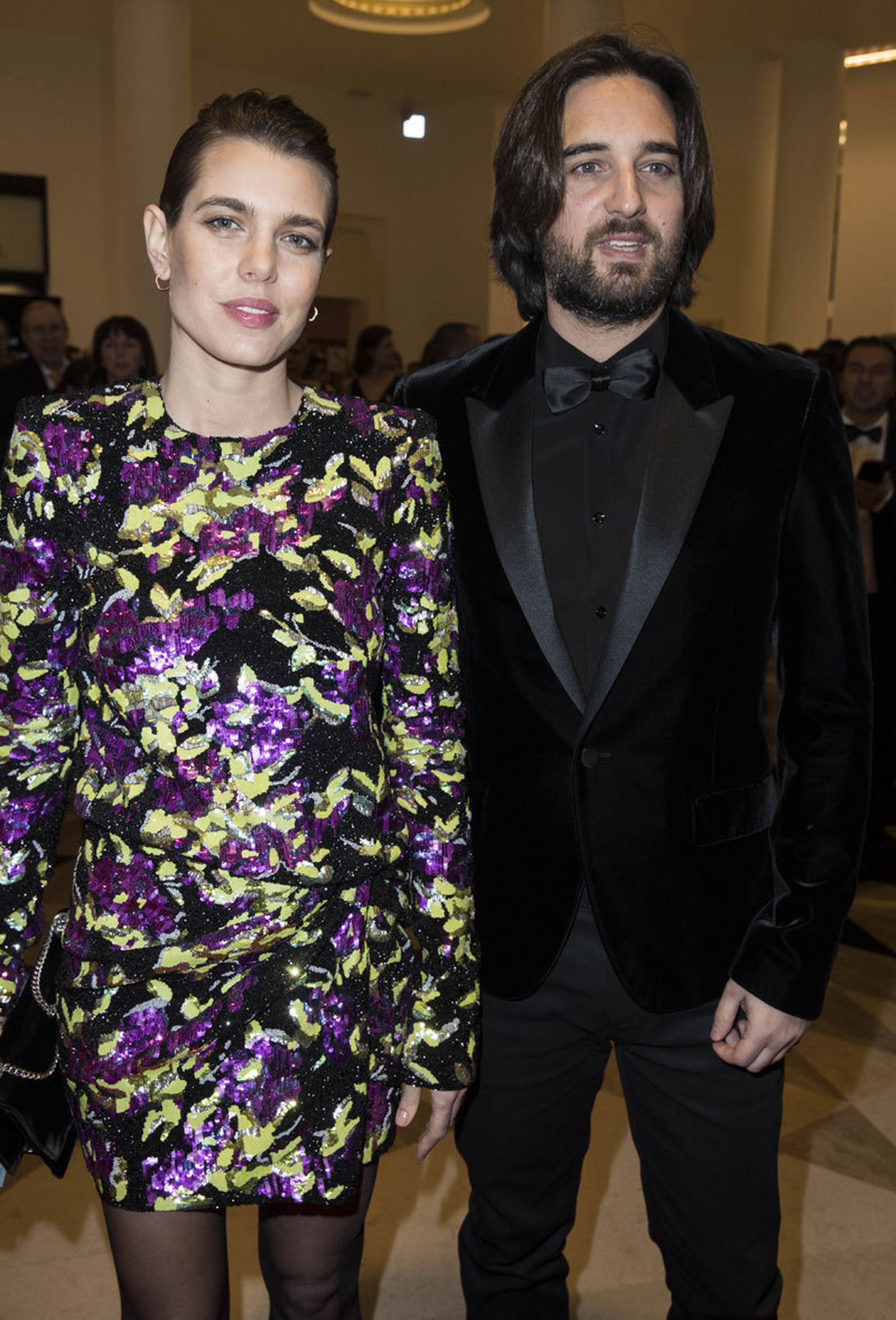 La princesa, con su futuro marido, en los premios Cesar.
