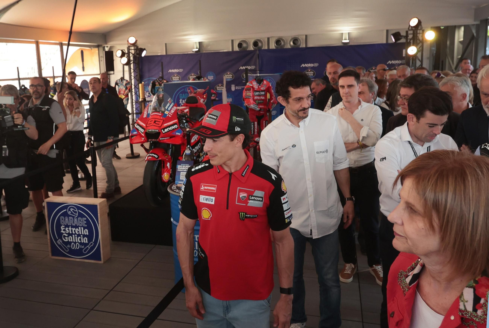 Inauguración del Garage Motor de los hermanos Márquez en Jerez