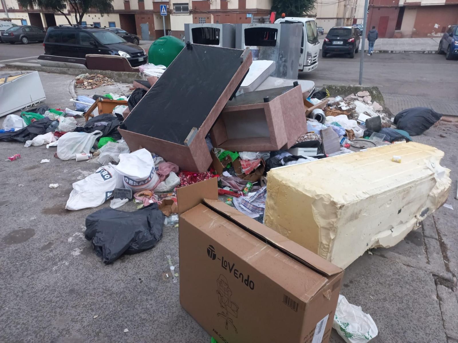 Residuos urbanos retirados en La Línea.