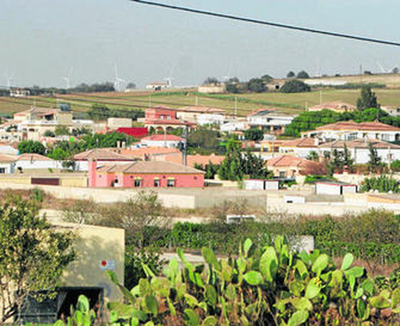 Imagen de archivo de viviendas situadas en el extrarradio.