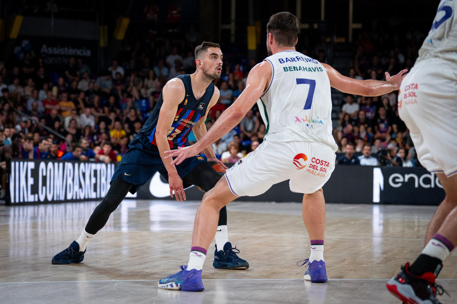 El Barcelona-Unicaja, semifinal del play off ACB, en fotos