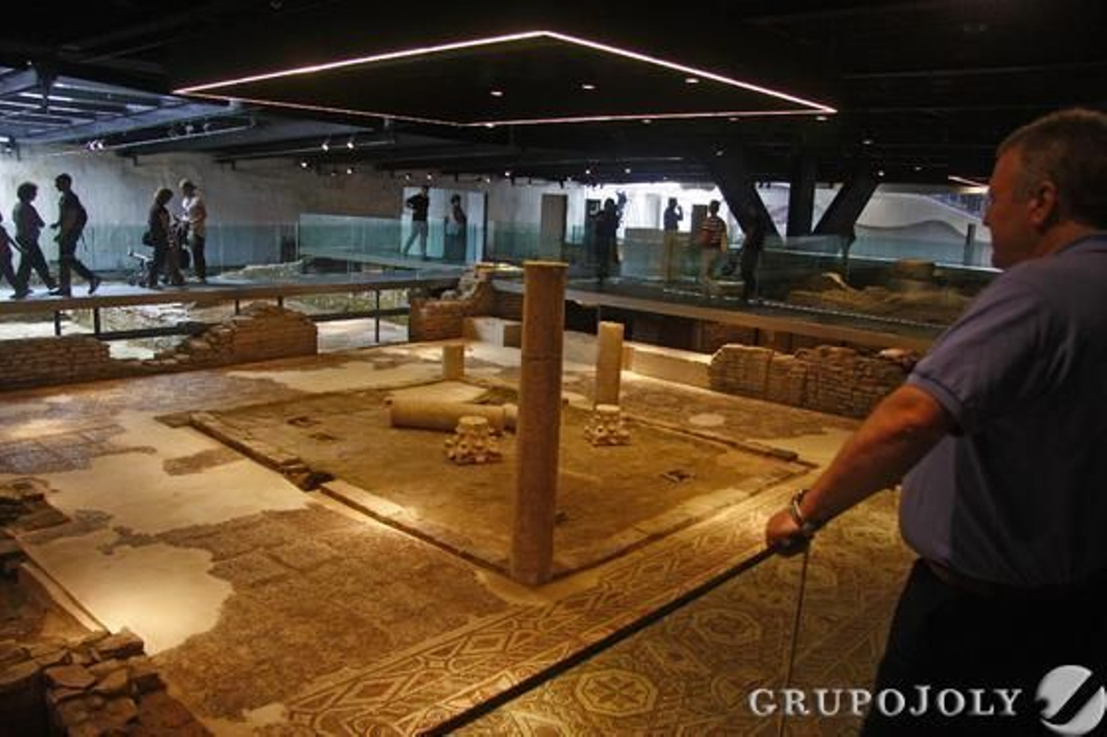 El conjunto arqueológico abre sus puertas sin el Tesoro del Carambolo.

Foto: B.Vargas