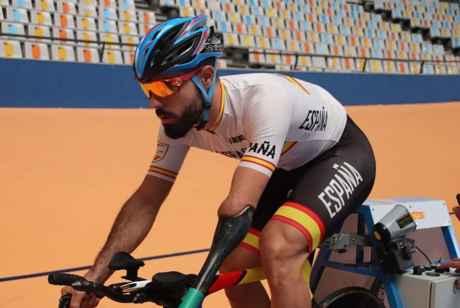 Alfonso Cabello, durante la concentración española en Palma de Mallorca.