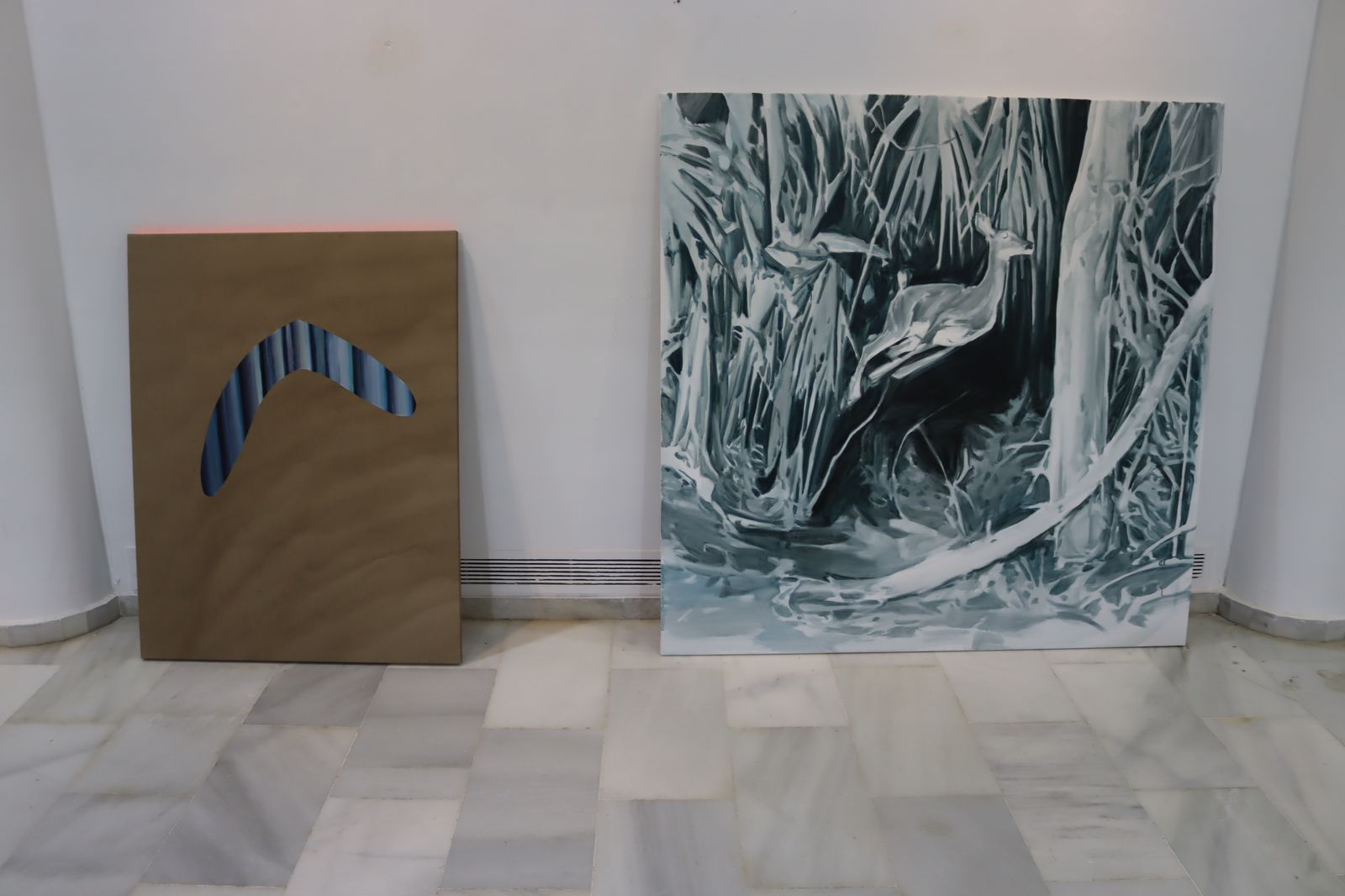 Obras premiadas en el último Salón de Otoño de Pintura.