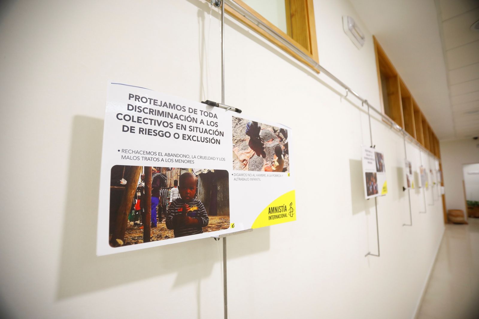 La exposición 'Derechos Humanos, presente y futuro' de Amnistía Internacional, en imágenes