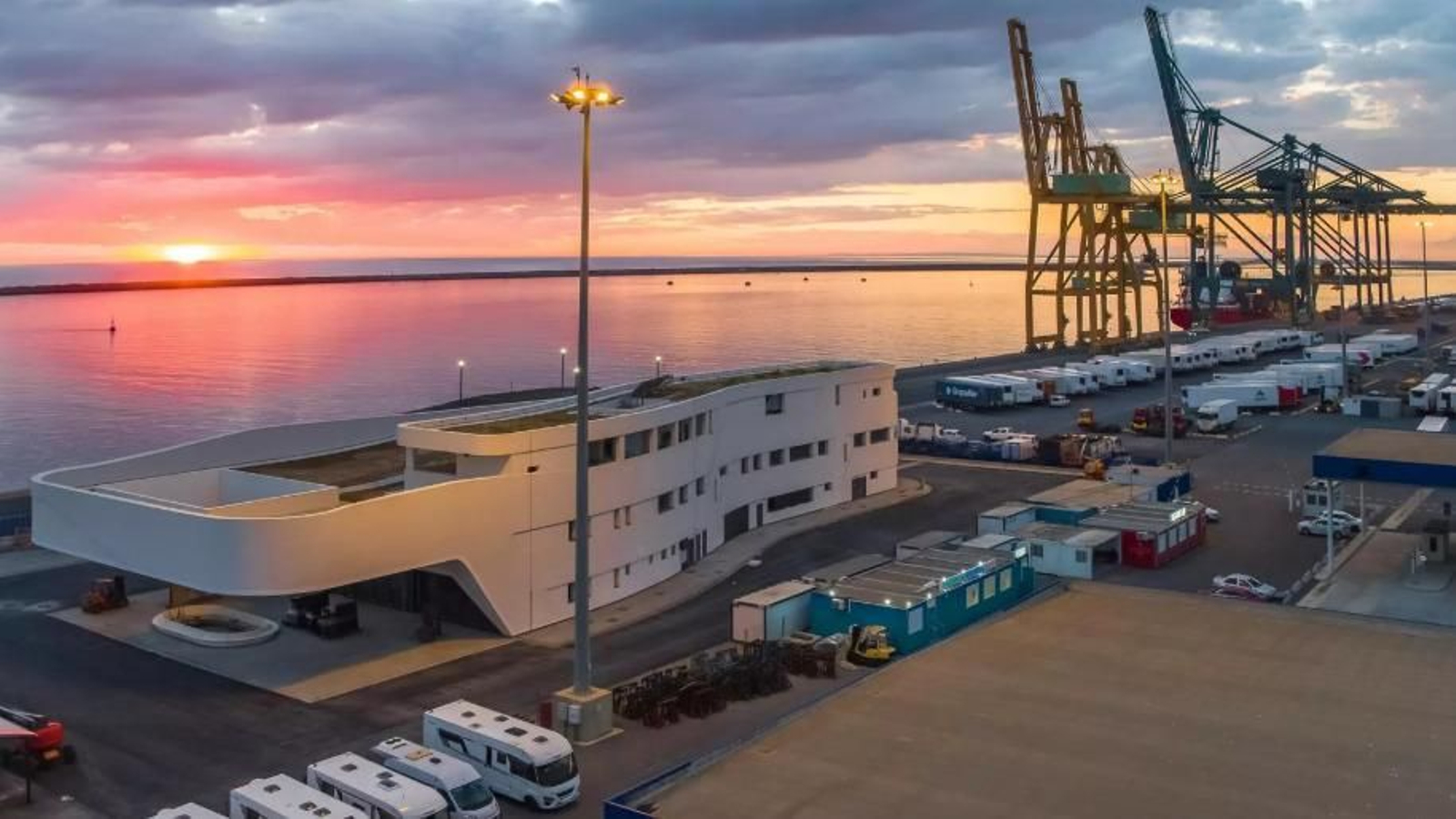 El Puerto de Huelva.