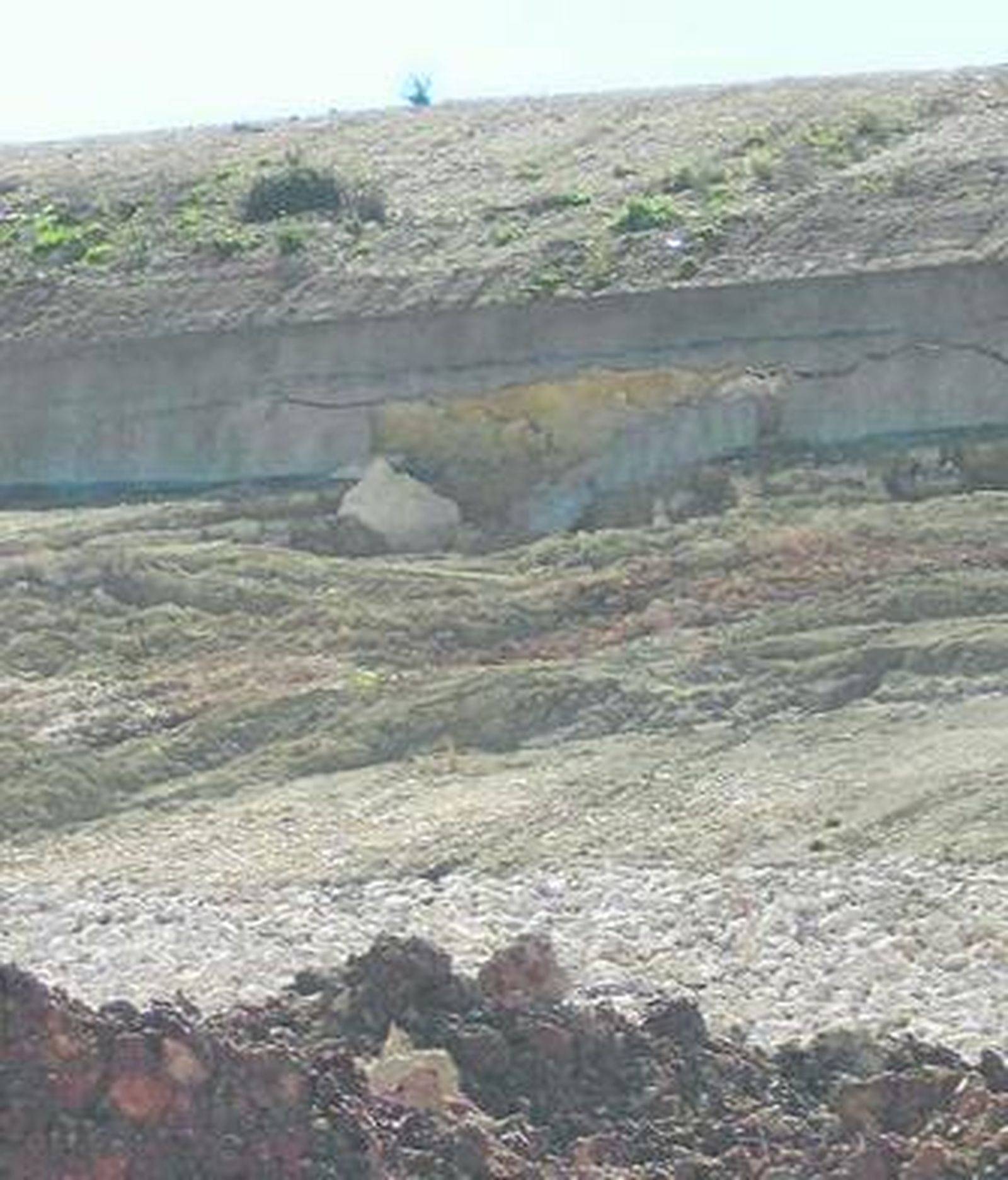 Zona en la que se ha producido el nuevo desprendimiento.