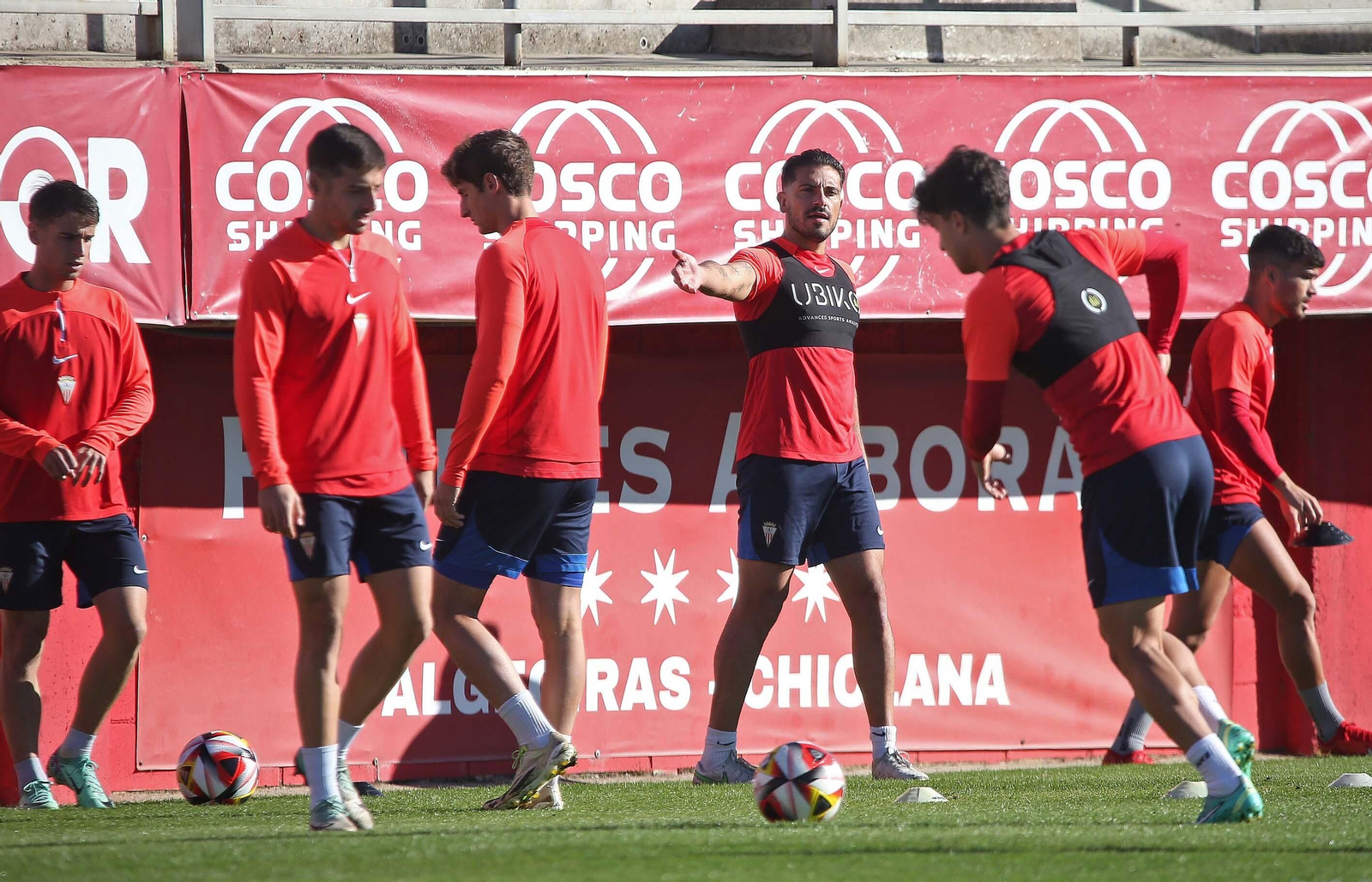 El entrenamiento del Algeciras CF, en imágenes