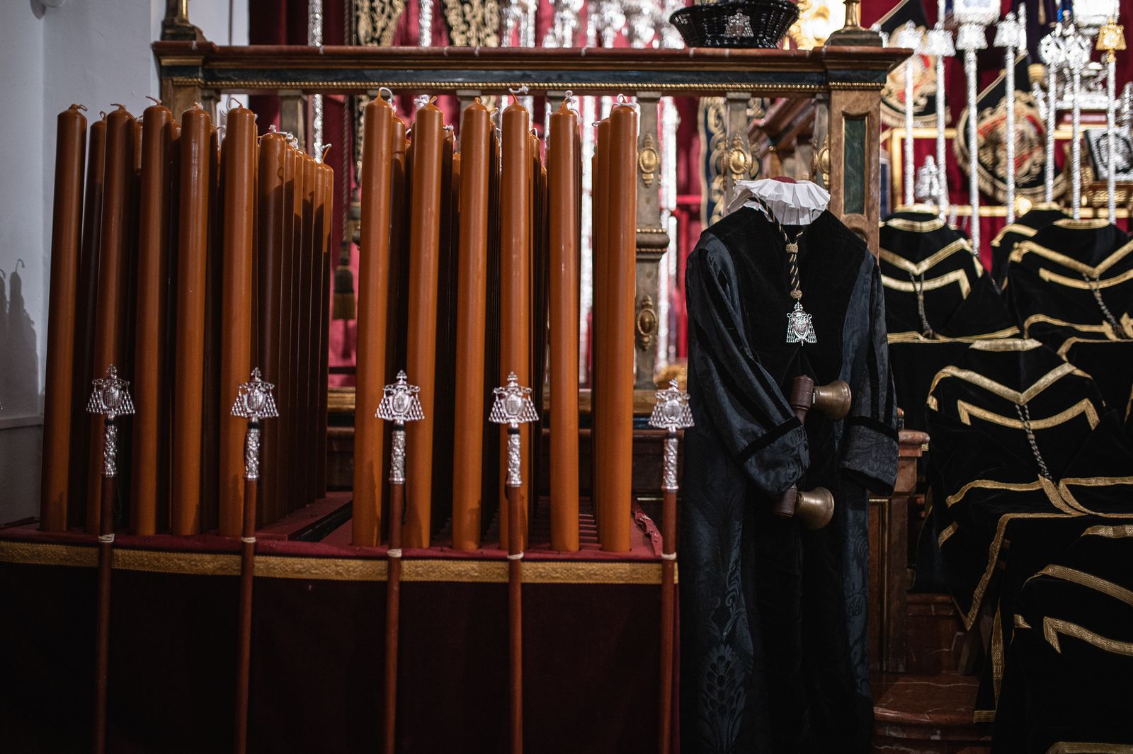 Las imágenes de la Hermandad de la Sagrada Mortaja en la Semana Santa de Sevilla 2024