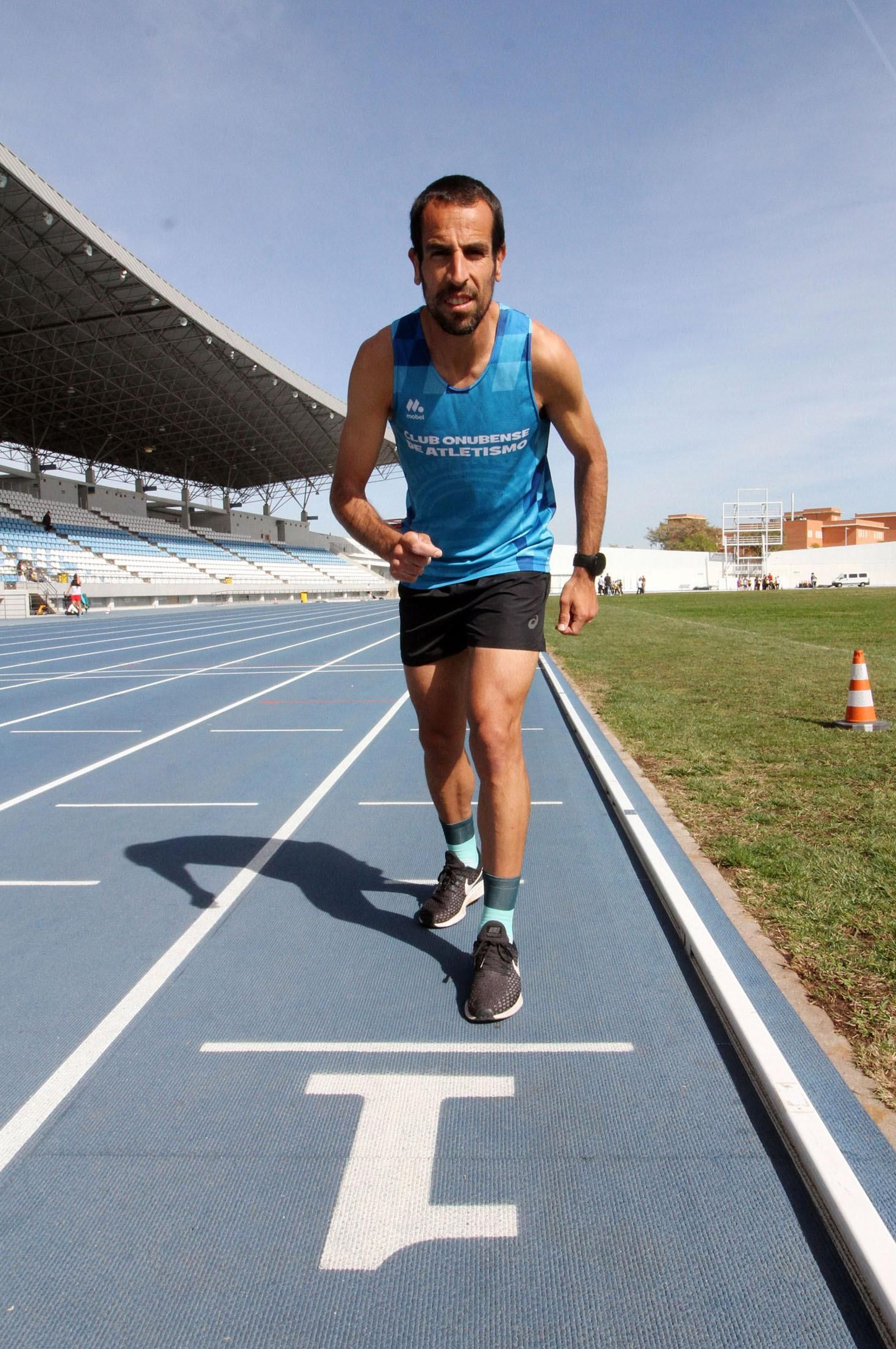 Emilio Martín, imágenes de un campeón mundial en su jornada de entrenamiento